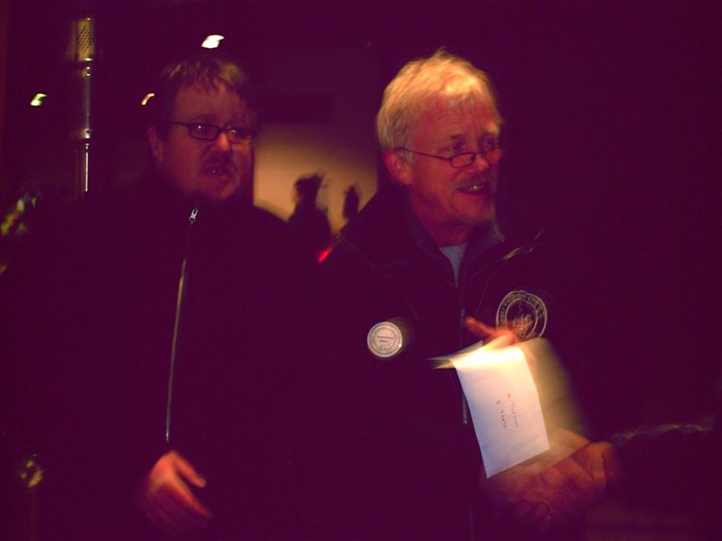  Martin Buche, Hubert Vhning udn die Hand von Claus Wriedt