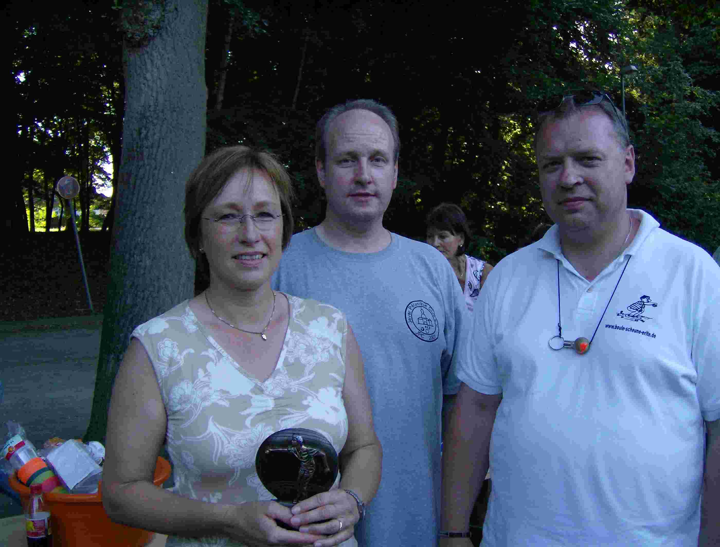 Ursel Skuppin, Wilfried Falke und Ulrich Nageler
