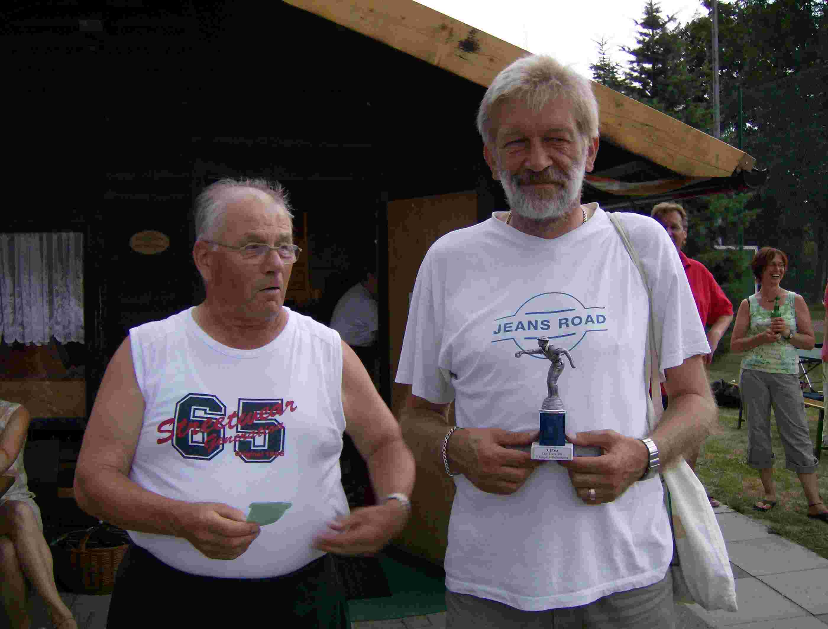 Johann Blank und Horst-Dieter Sieling