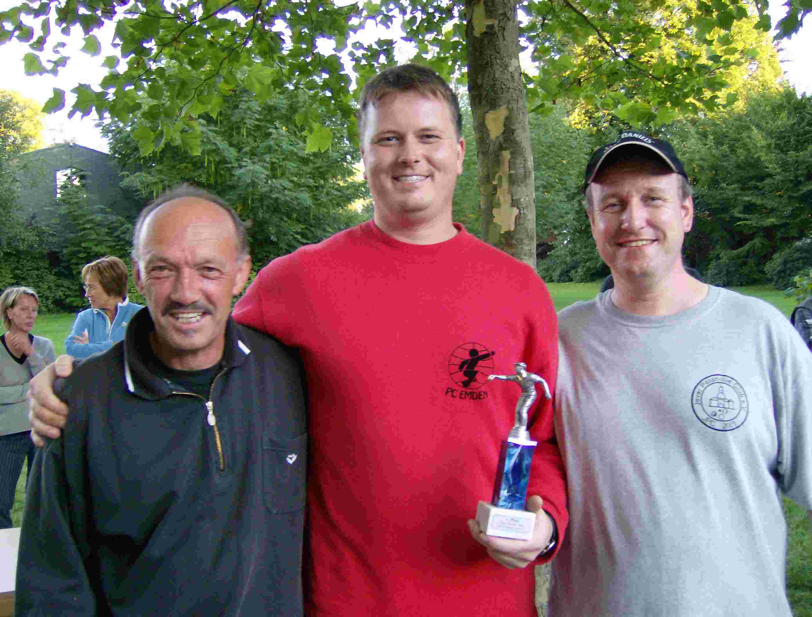 Gnter Lnstedt, Stefan Eilers und Wilfried Falke