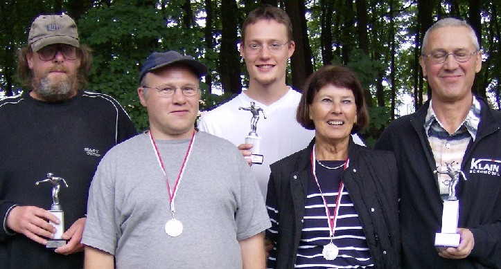 Bernhard Bldner, Ralf Brauner, Christof Steinbrecher, Barbara Riesebieter und Peter Teichmann
