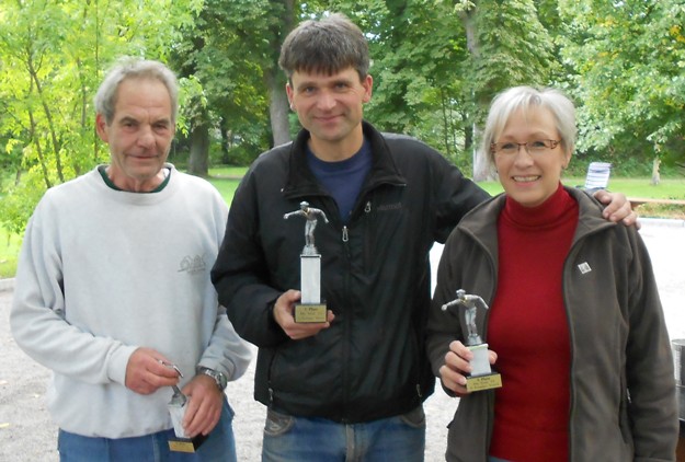 Jürgen Stracke, Frank Günther und Ursel Skuppin