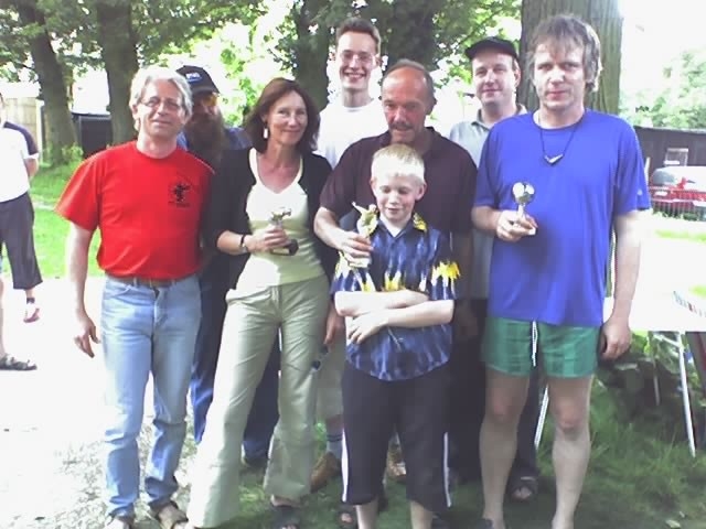 Michael, Peter, Ulla, Christof, G�nter, Nils, Wilfried und Klaus