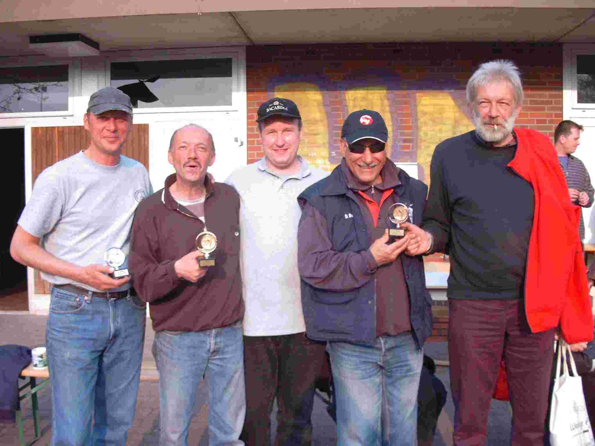 Gerold, G�nter, Wilfried, David und Horst-Dieter