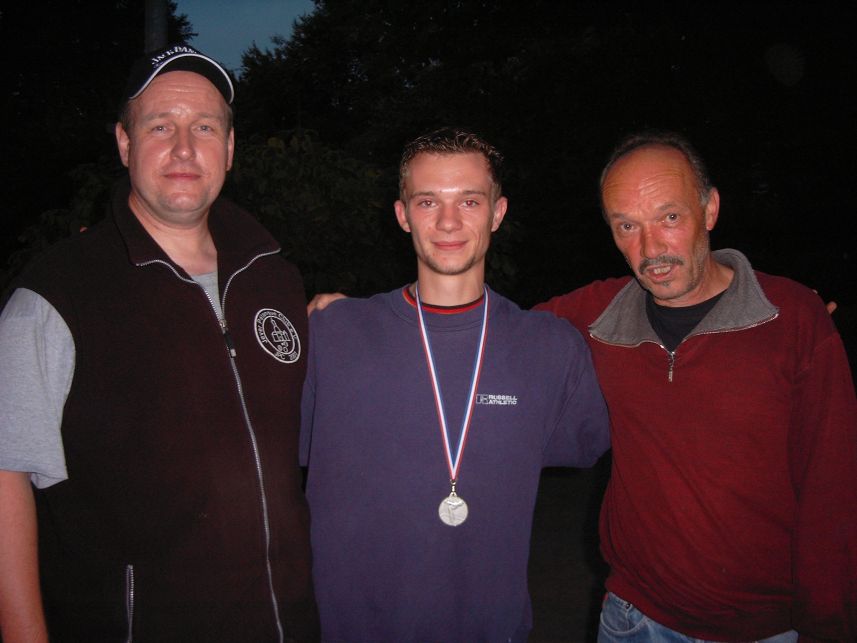 Wilfried Falke, Janosch L�nstedt und G�nter L�nstedt