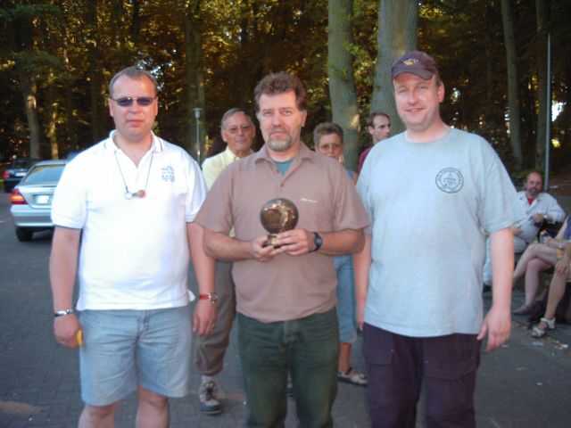 Ulli Nageler, Herbert Kluge und Wilfried Falke