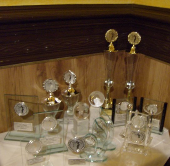 Die Pokale beim Masters 2010